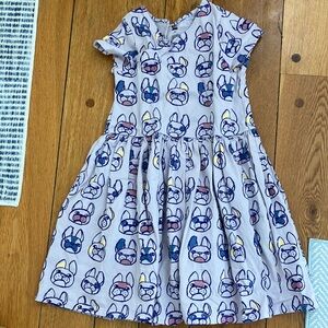 Tea Collection Crossover Dress Frenchies in size 10 NWOT